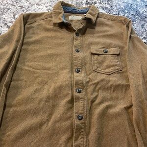 Jeremiah Keefe Regular Fit Brushed Twill Button-Up SportsShirt